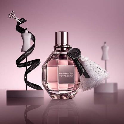 Viktor & Rolf Flowerbomb Eau de Parfum 100ml 3.4 fl oz Women’s Rich Floral Patchouli Luxury Perfume