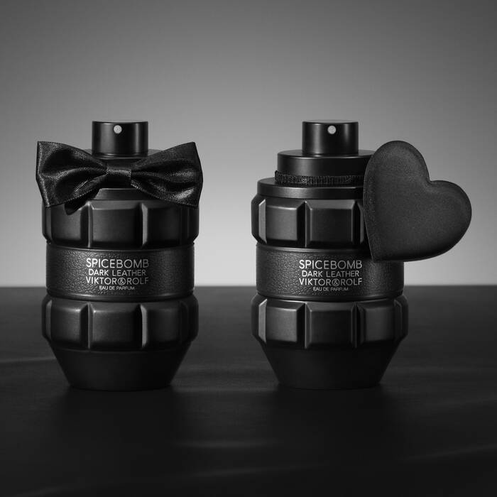 Viktor & Rolf Spicebomb Dark Leather Eau de Parfum 90ml 3.04 fl oz Intense Leather Spicy Men’s Perfume