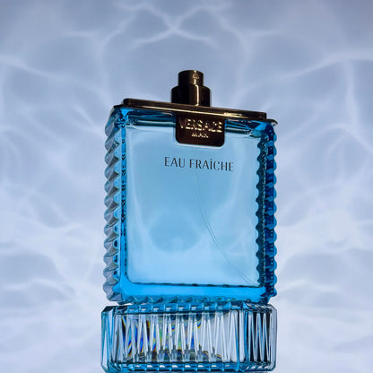 Versace Man Eau Fraiche Eau de Toilette for Men 100ml – Fresh Aquatic Citrus Fragrance