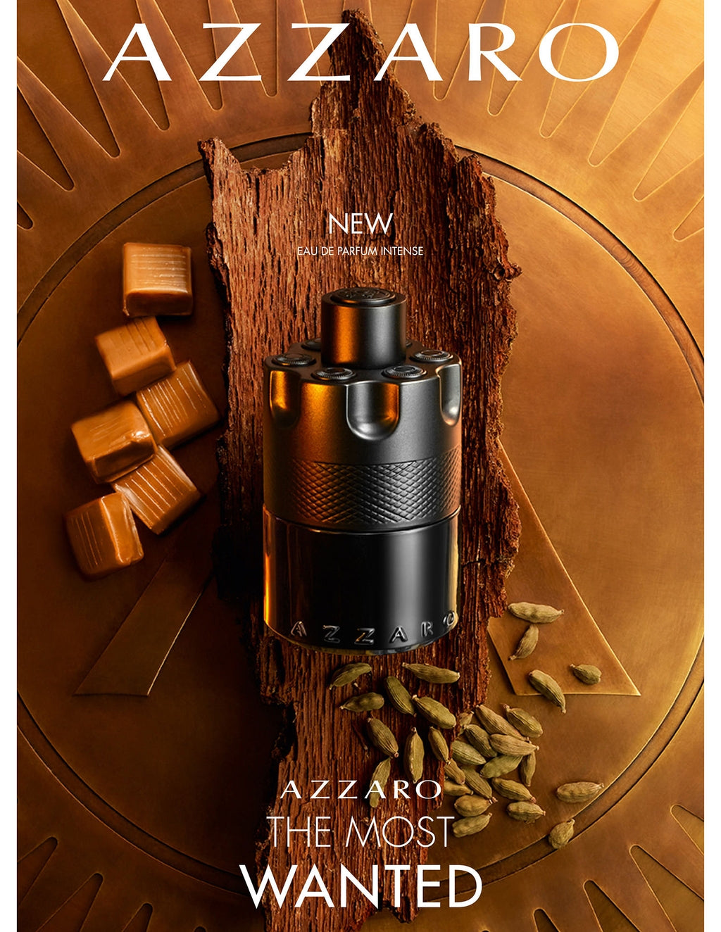 Azzaro The Most Wanted Parfum 100ml 3.4 fl oz Men’s Intense Spicy Amber Night Fragrance for Date and Winter Wear