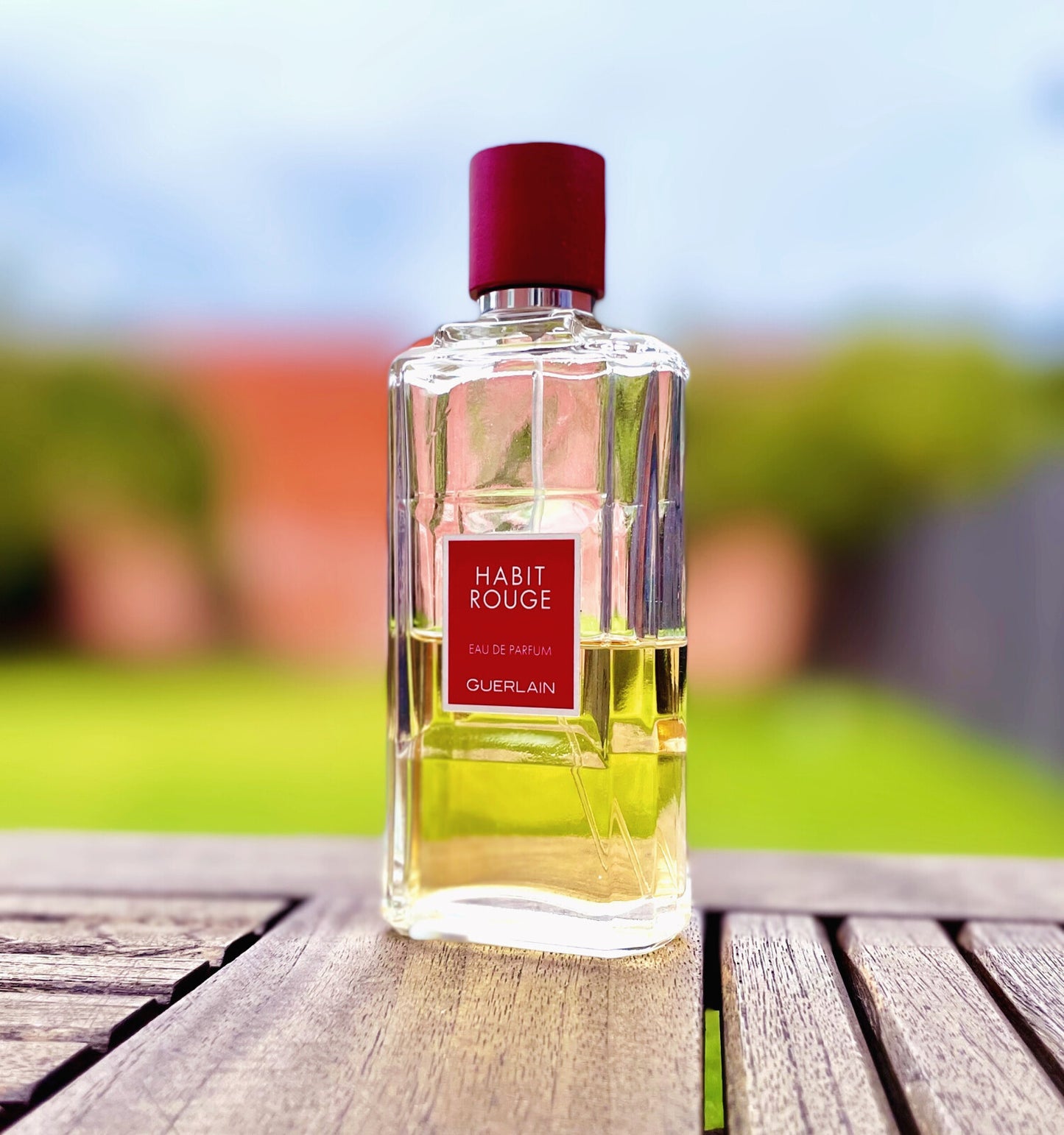 Guerlain Habit Rouge Eau de Toilette for Men 100ml – Warm Oriental Citrus Luxury Fragrance