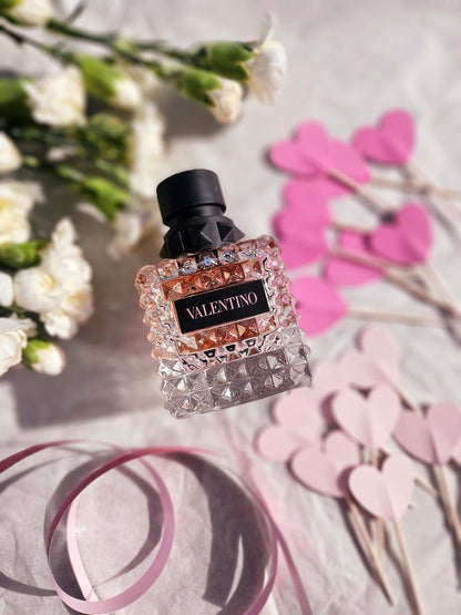 Valentino Donna Born In Roma The Gold Eau de Parfum 100ml 3.4 fl oz Women’s Warm Floral Amber Luxury Perfume